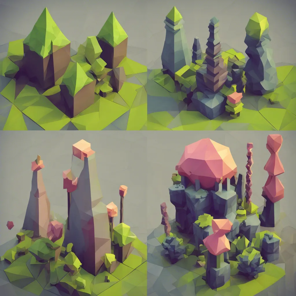 A procedural generation example with rocks.