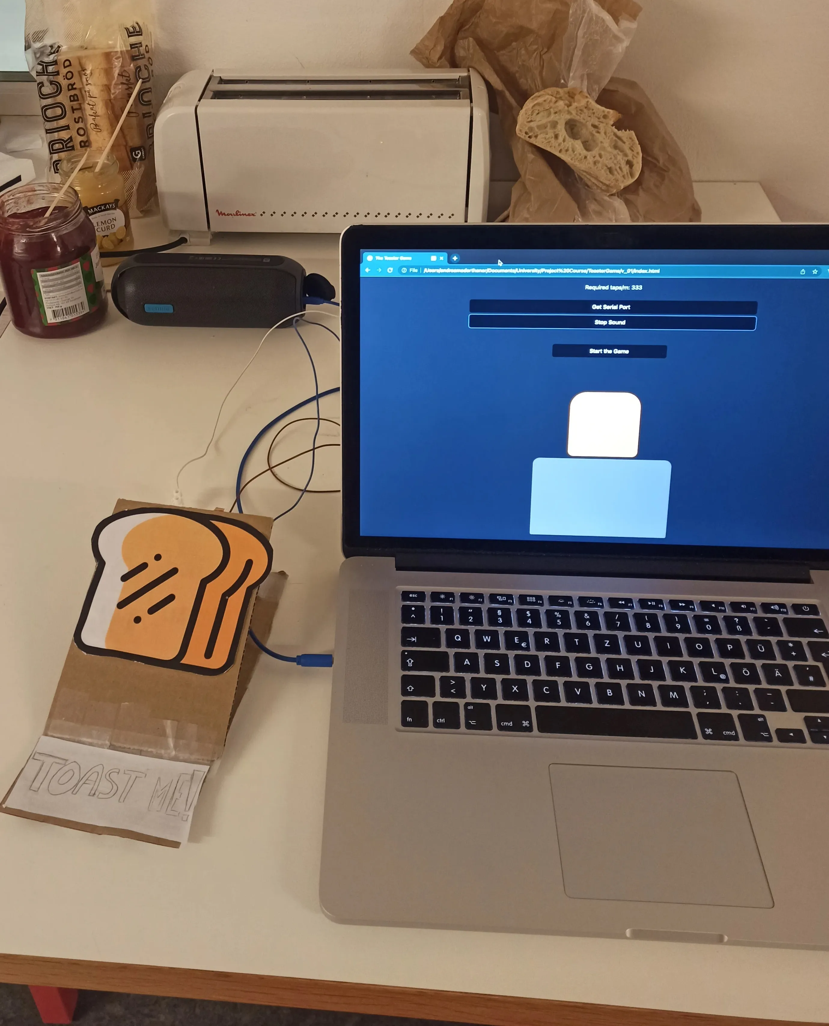 A toaster.