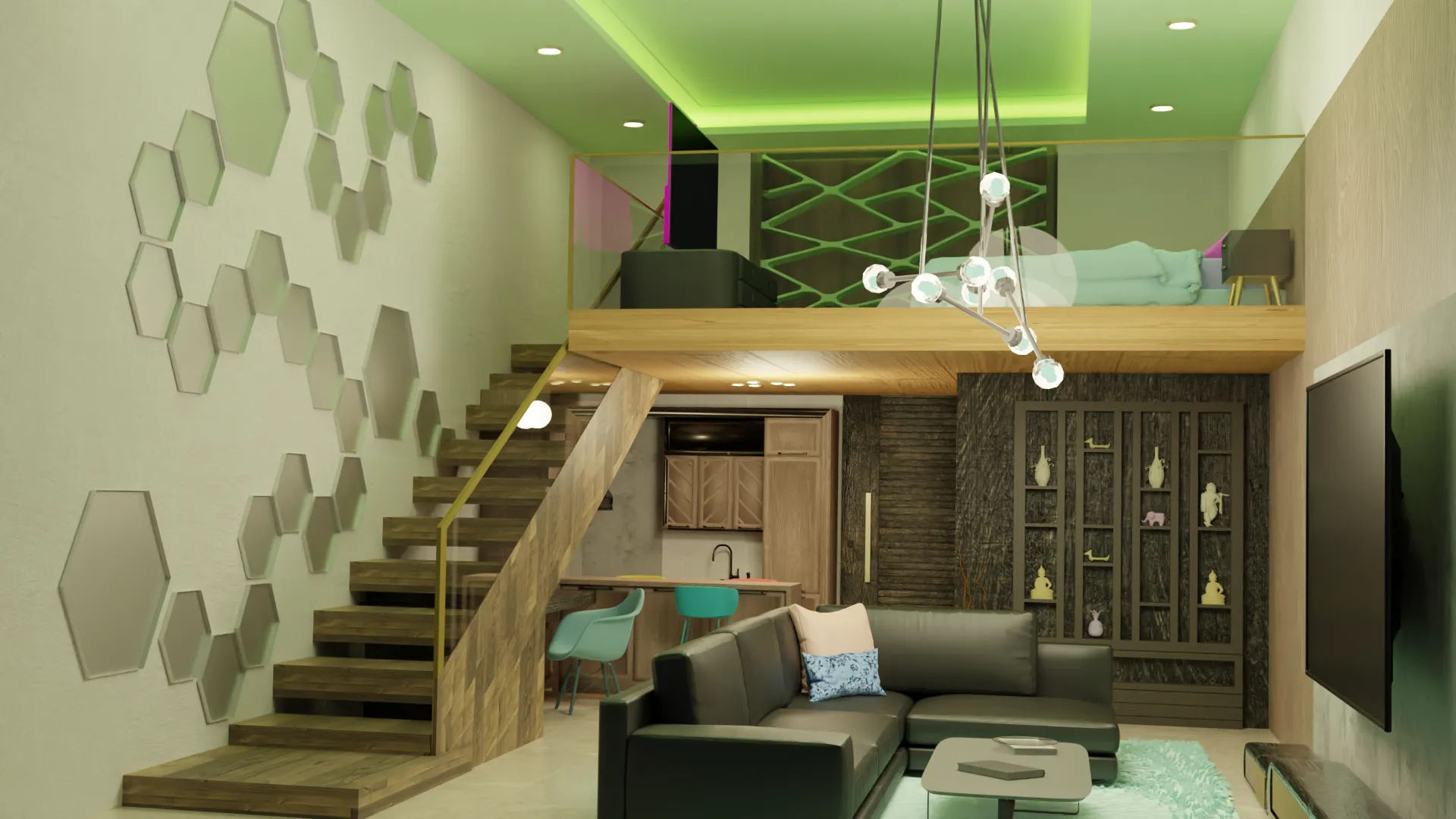 Just a picture of an apartment design