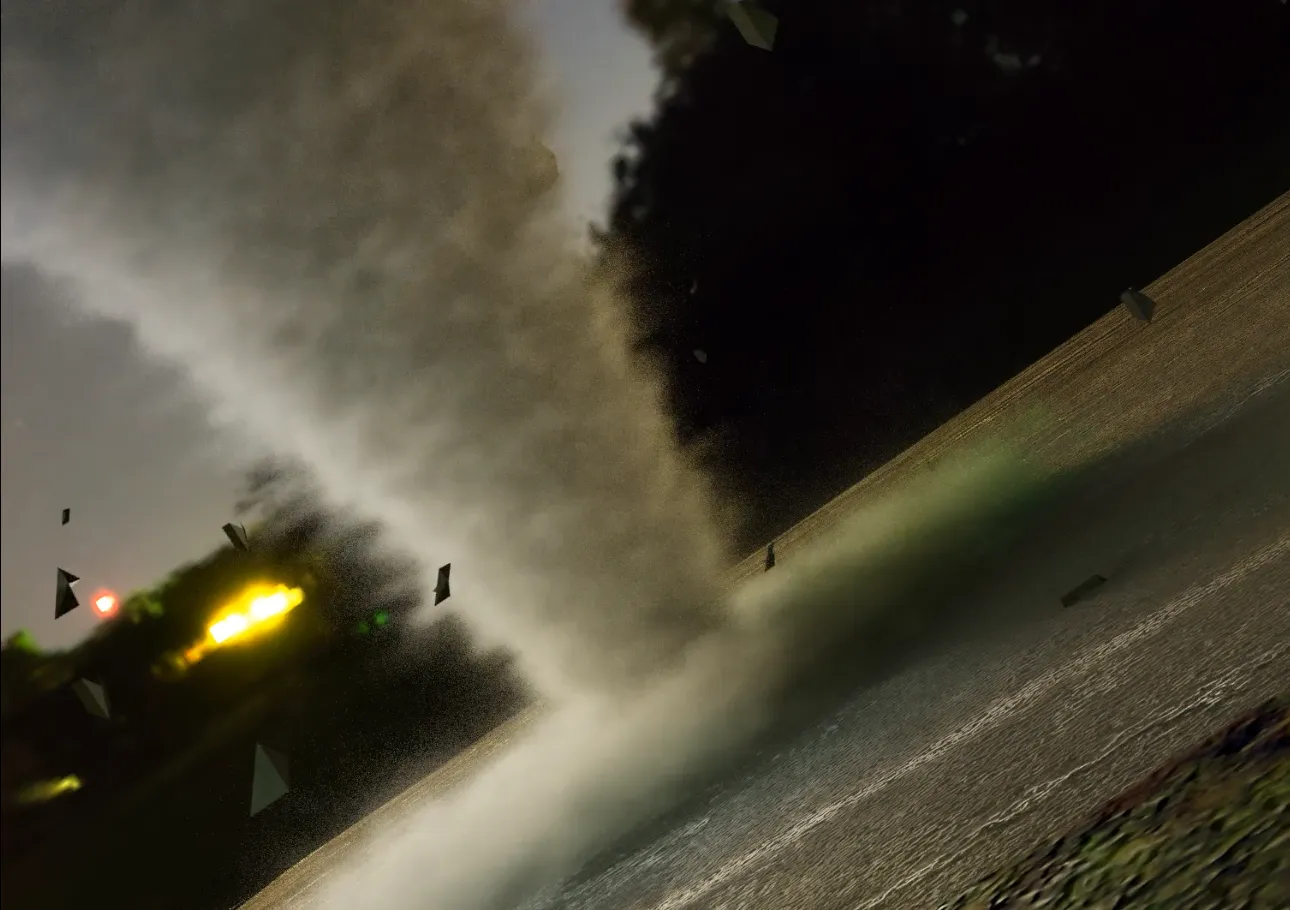 A tornado.